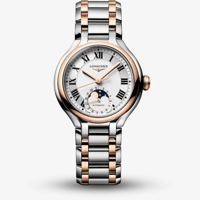 Longines Elegance PrimaLuna L8.126.5.71.7 Silv..