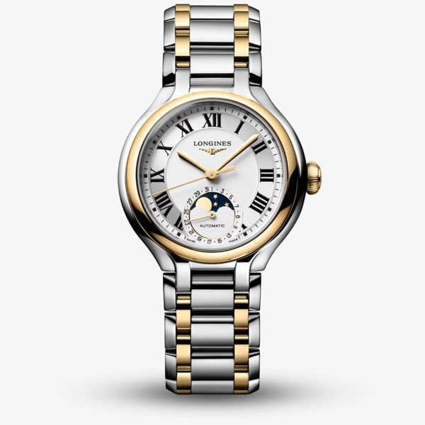 Longines Elegance PrimaLuna L8.126.5.79.7 Silver Stainless Steel  Watches For Womens