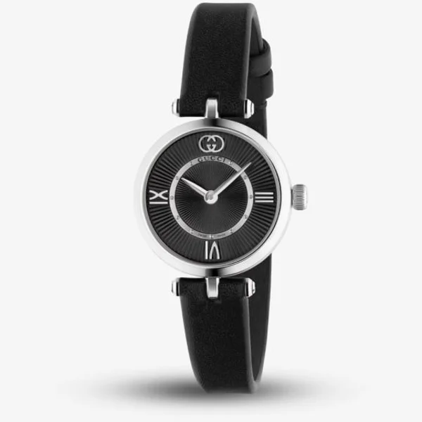 Gucci Ya128541 Black Leather For Women
