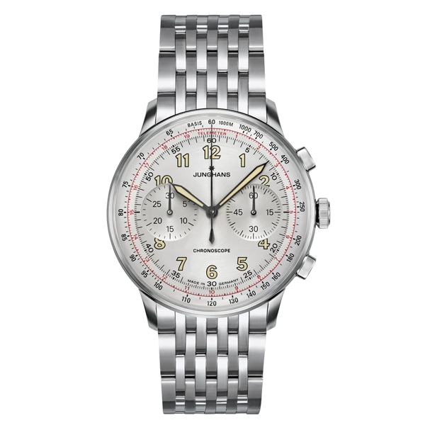 Junghans Meister Telemeter Automatic Men's Silver Watch 27/3880.46