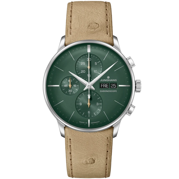 Junghans Meister Chronoscope Men's Brown Watch 27/4222.03