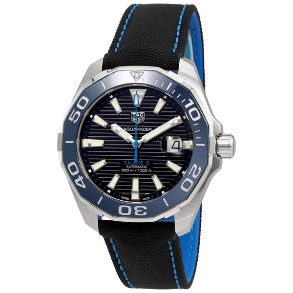 Tag heuer shop aquaracer textile strap