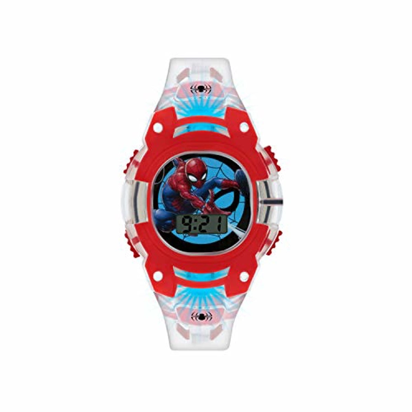 Disney SMH4000 Plastic Case Silicone Strap Boys Watch for Children