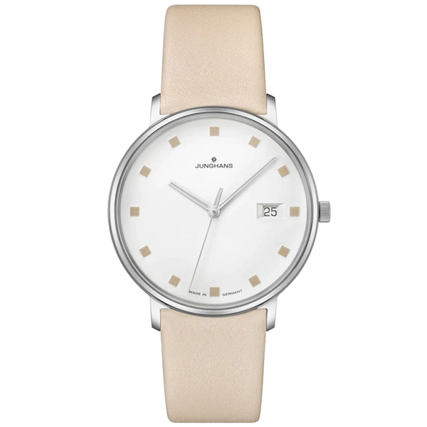 Junghans FORM Damen Ladies Cream Watch 47/4860.00