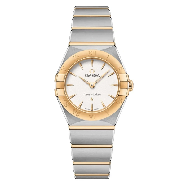 Omega Constellation 131.20.25.60.02.002 Silver Stainless Steel & Gold Watches for Women