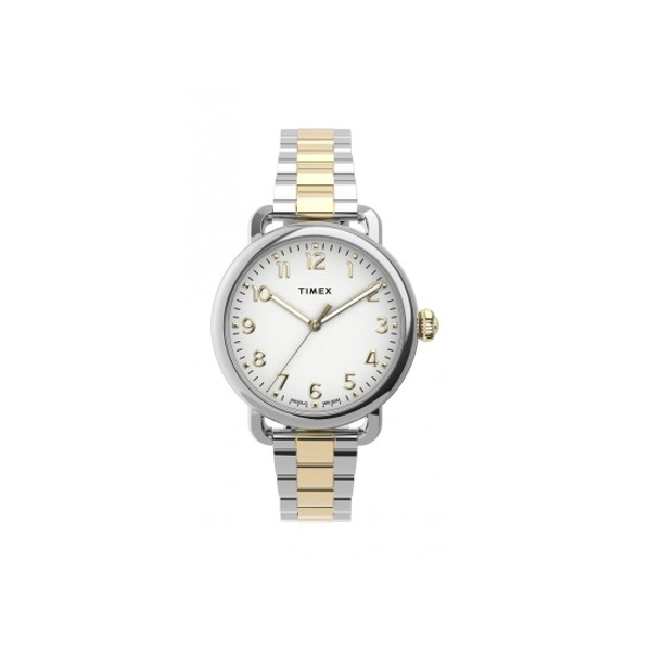Timex TW2U13800 Women's Silver - Gold Stainless Steel Watches