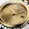 additional image for Longines Elegance Flagship Classic L4.274.3.37.7 Silver  Stainless Steel & Gold Watches For Womens