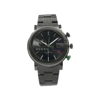 Gucci Men's YA101331 G-Chrono Black PVD Guillo..