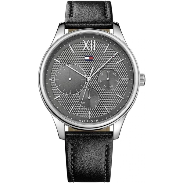 Tommy Hilfiger 1791417 Black  Stainless Steel  Watches For Men