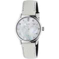 Gucci YA126597 G-Timeless Mother of Pearl Dial..