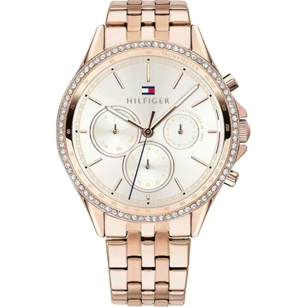 Tommy Hilfiger 1781978 Rose Gold Stainless Steel Watches For Women