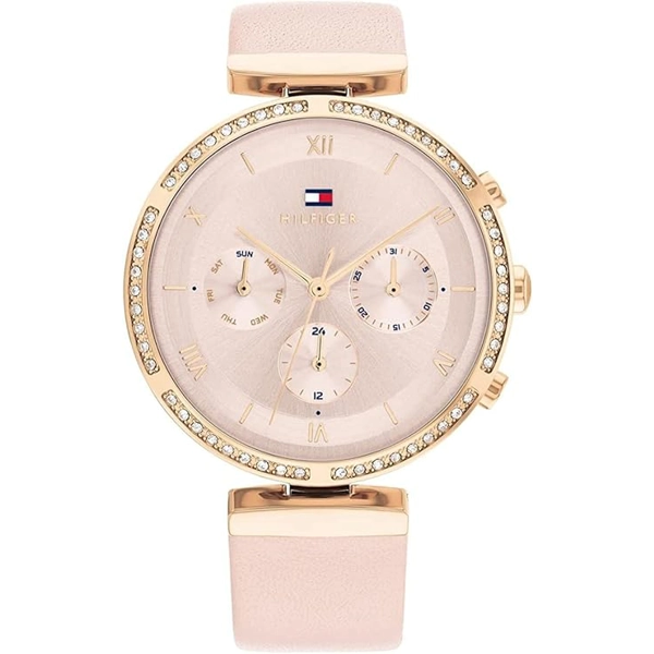 Tommy Hilfiger 1782395 Pink Leather Watches For Women