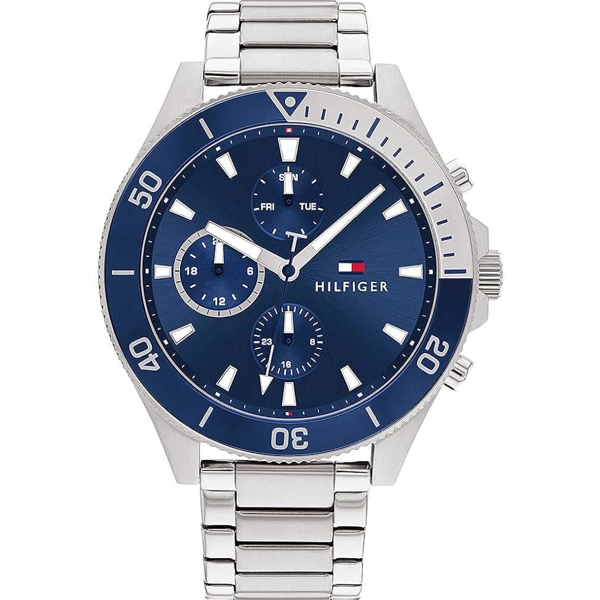 Tommy Hilfiger 1791917  Blue Stainless Steel Watches for Men