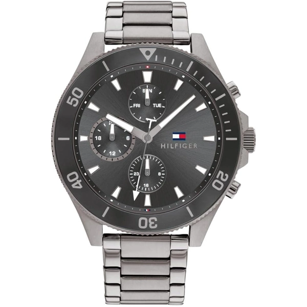 Tommy Hilfiger1791918 Grey Stainless Steel Watches for Men