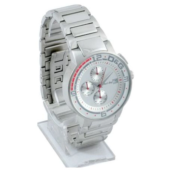 D&G Big Fish Silver Metal Unisex Designer Watch DW0118