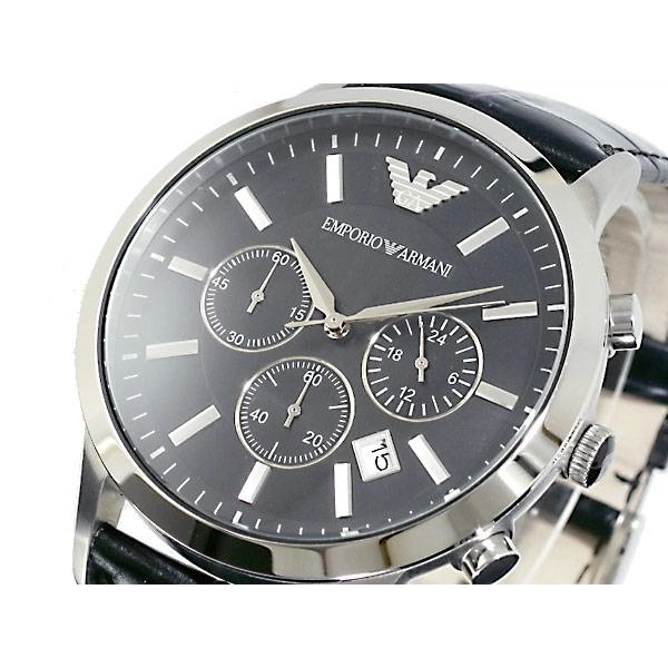 Emporio Armani AR5866 - Mens Sports Silicone Strap Chronograph Watch