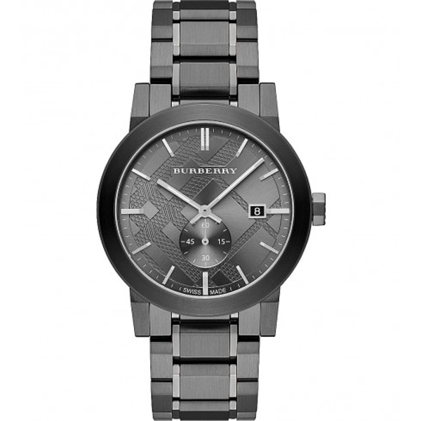 Burberry BU9902 Men's Grey Stainless Steel Swiss Quartz Watch