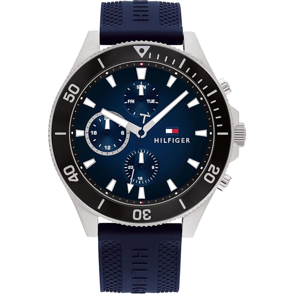 Tommy Hilfiger 1791920  Blue Silicone Watches for Men