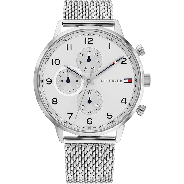 Tommy Hilfiger 1791988 White Stainless Steel Watches for Men