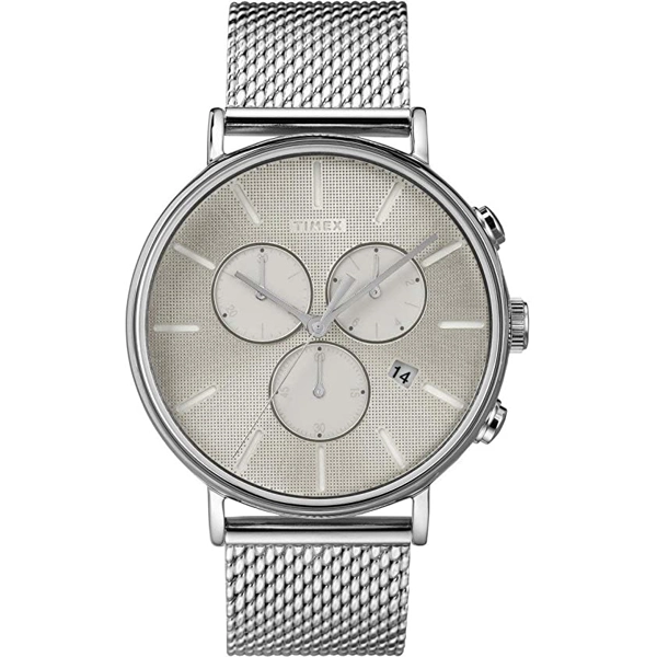 Timex TW2R97900 Men's Silver Stainless Steel Watches