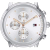 additional image for Tommy Hilfiger 1781906 Silver Leather Watches For Men and Women