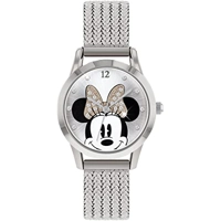 Disney MN8008 Silver Dial Stainless Steel Stra..