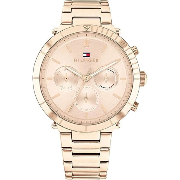 Tommy Hilfiger 1782347 Rose Gold Stainless Steel Watches For Women