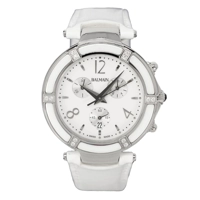 Balmain B70362224 Women's White Leather Strap ..