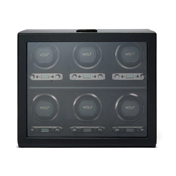 BRITISH RACING 6 PIECE WATCH WINDER / 792402