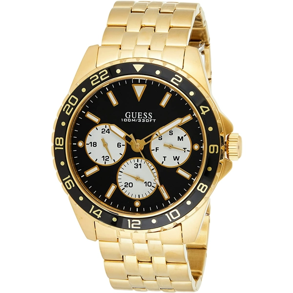 Guess W1107G4 Men's Gold Tone Stainless Steel Watches