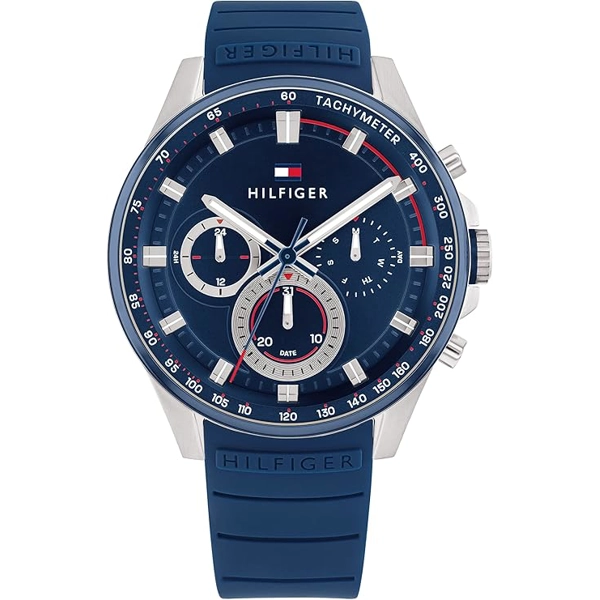 Tommy Hilfiger 1791970  Blue Stainless Steel Watches For Men