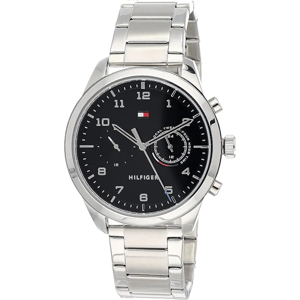 Tommy Hilfiger 1791784 Black Stainless Steel Watches for Men