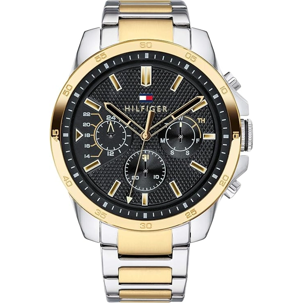 Tommy Hilfiger 1791559  Black Stainless Steel  Watches For Men