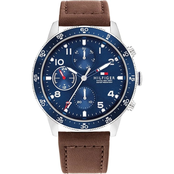 Tommy Hilfiger 1791946 Blue Stainless Steel Watches for Men