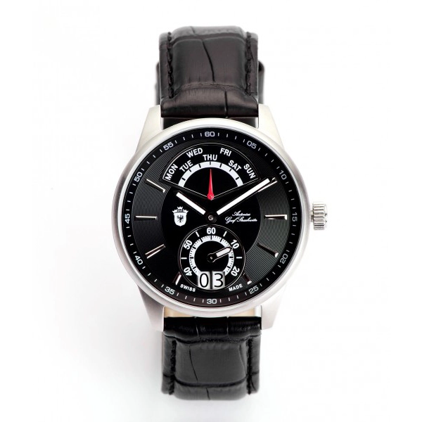Antonius Graf Strachwitz 9003ST1L Mens Retrograde Precious Watch