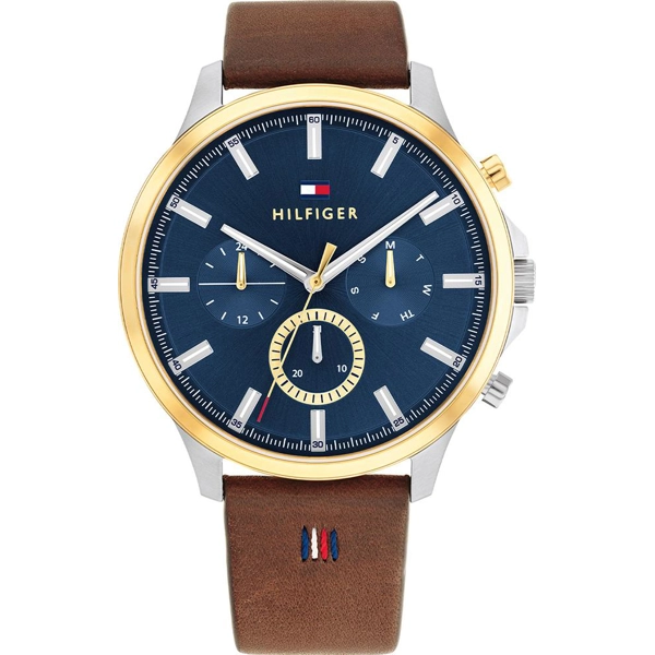 Tommy Hilfiger 1710497  Brown Leather Watches for Men