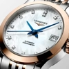 additional image for Longines Elegance Record L2.320.5.87.7 Silver Stainless Steel & Gold For Womens