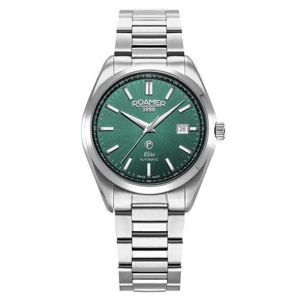 ROAMER ELITE 970983_41_75_20 Silver Stainless Steel Watches For Men