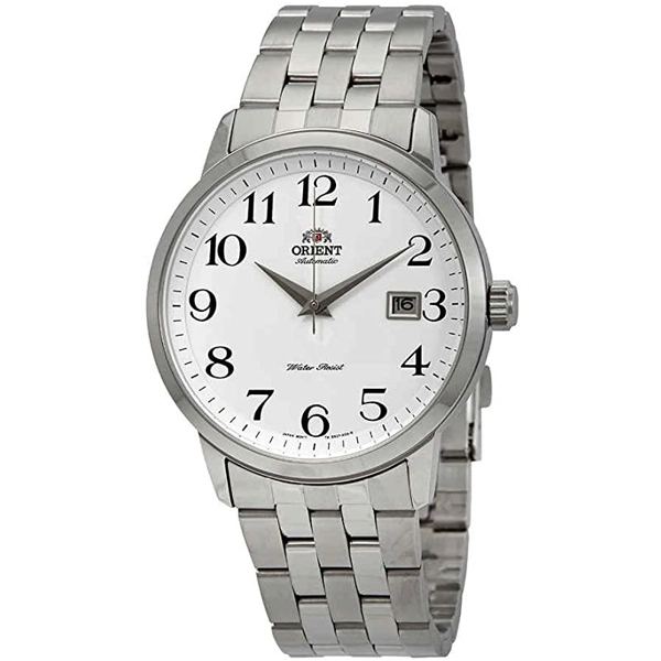 Orient FER2700DW0 Silver Stainless Steel White Dial Watch for Men
