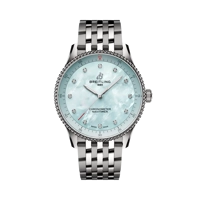 Breitling Navitimer A77320171C1A1 Silver Stain..