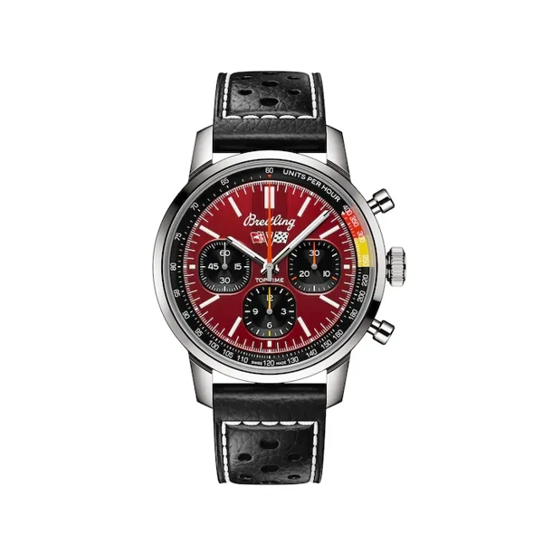 Breitling Top-time AB01761A1K1X1 Brown Leather Watches For Men