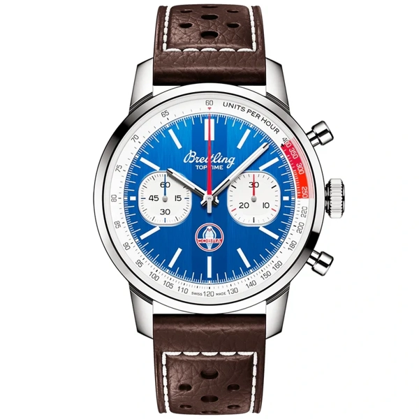 Breitling Top-time AB01763A1C1X1 Brown Leather Watches For Men