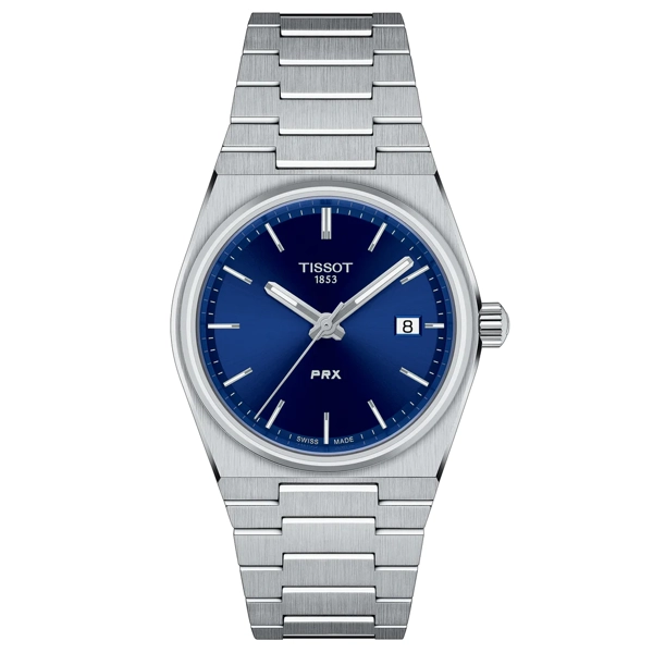 Tissot Prx 35Mm Unisex Blue Watch T137.210.11.041.00