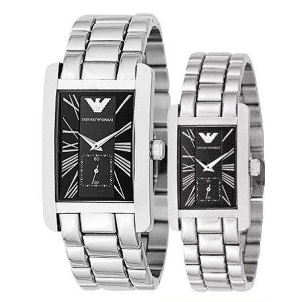Emporio Armani AR0156 and AR0157 - Armani His and Hers Watches
