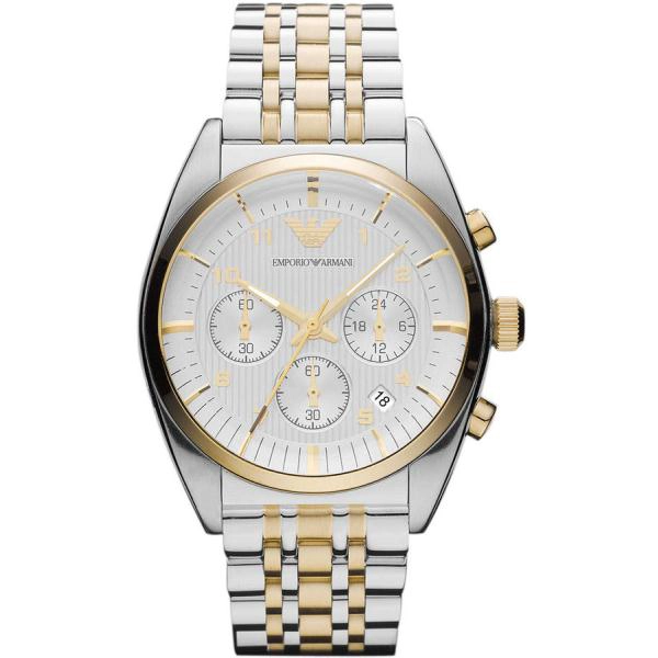 Emporio Armani AR0396 Classic Retro Chronograph Mens Watch