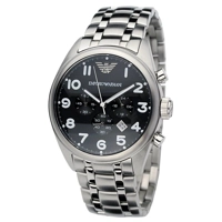 Emporio Armani AR0508 Mens Steel Sports Style ..