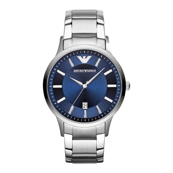 Armani AR11180 Blue Dial Gens Analog Watch