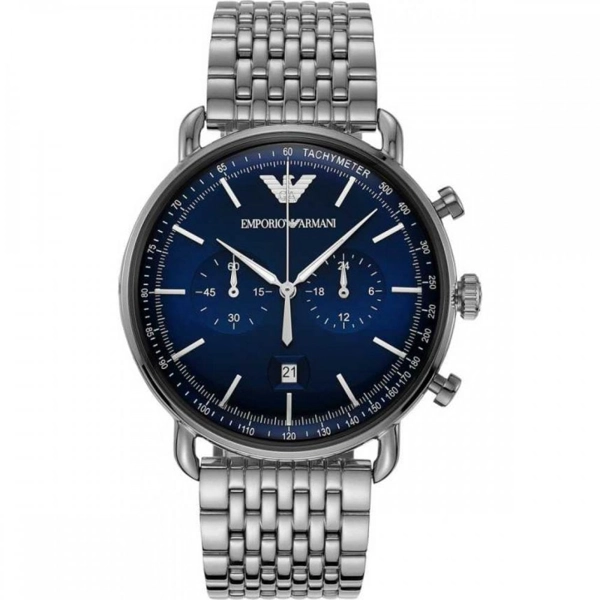 Armani AR11238 Silver Stainless Steel Strap Men’s Watch