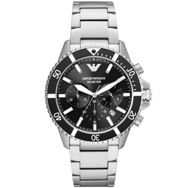 Armani AR11360 – Mens Chronograph Stainless Steel Watch