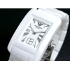 additional image for Emporio Armani AR1409 Ladies White Ceramic Rectangle White Dial Watch